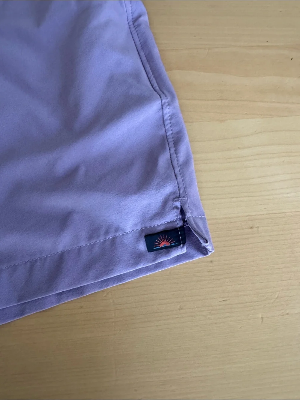 Faherty Shorelite Swim Trunks Mens XL Lavender Drawstring Shorts